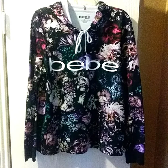 bebe | Tops | Bebe Womens Floral Hoodie | Poshmark bebe | Tops | Bebe Womens Floral Hoodie | Poshmark